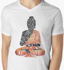 The Eightfold Path Buddha Men's V-Neck T-Shirt