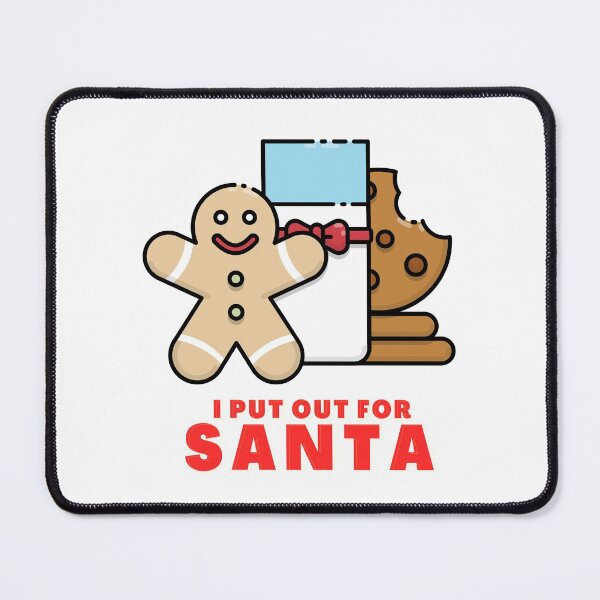 Item preview, I put out for Santa milk and cookies designed and sold by Ahmer Qureshi.