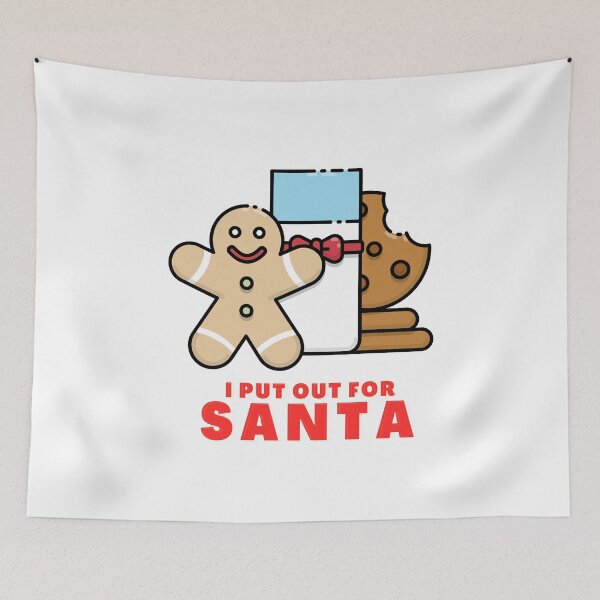 Item preview, I put out for Santa milk and cookies designed and sold by Ahmer Qureshi.