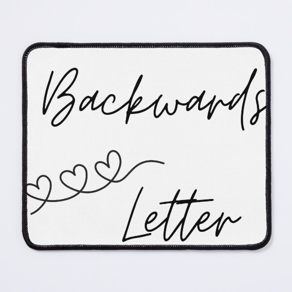 Item preview, Backwards Letter designed and sold by RoaaMagic.
