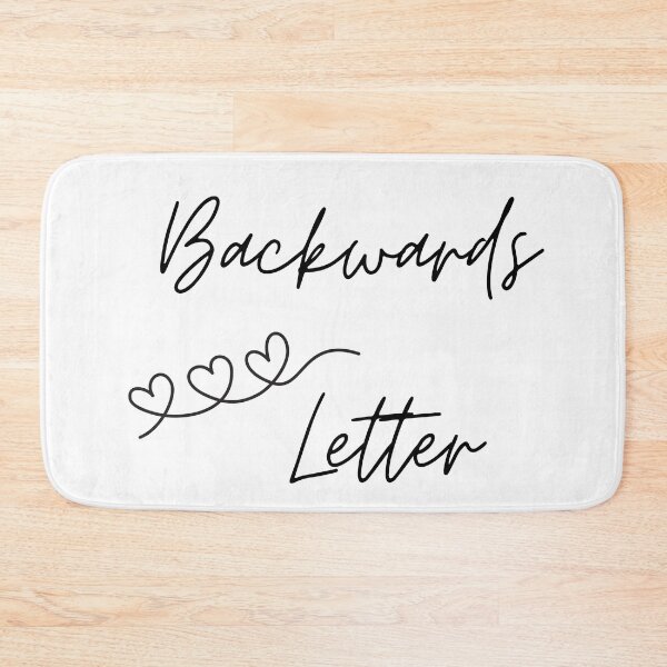 Item preview, Backwards Letter designed and sold by RoaaMagic.