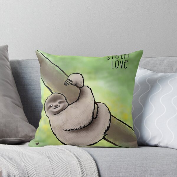 Item preview, Sloth Love (with text) designed and sold by monoonie.