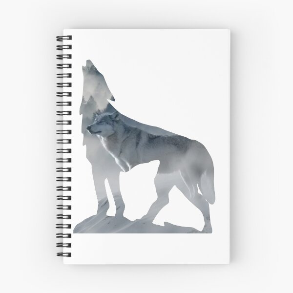 Item preview, Wolf silhouette design - Wolves designed and sold by Jessi-Sketches.