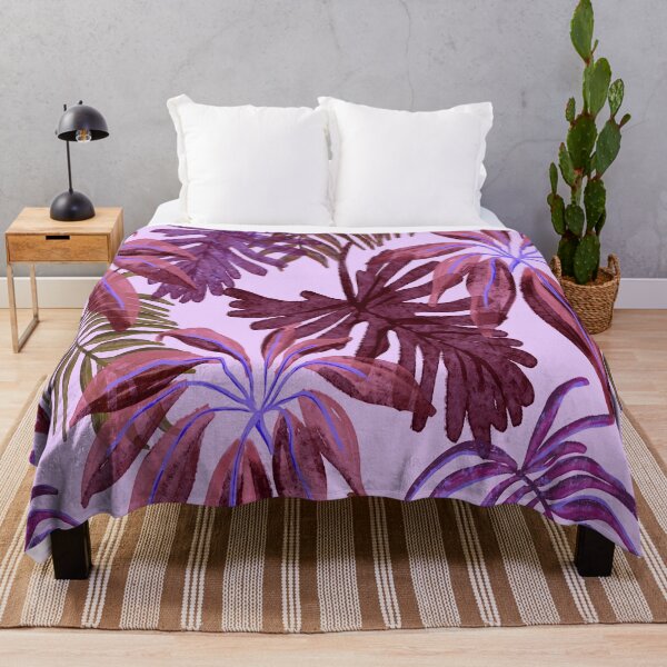 Item preview, Leaf Pattern Bed Sheet or Frock Design 4 designed and sold by PodiShawna.