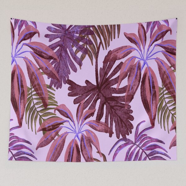 Item preview, Leaf Pattern Bed Sheet or Frock Design 4 designed and sold by PodiShawna.