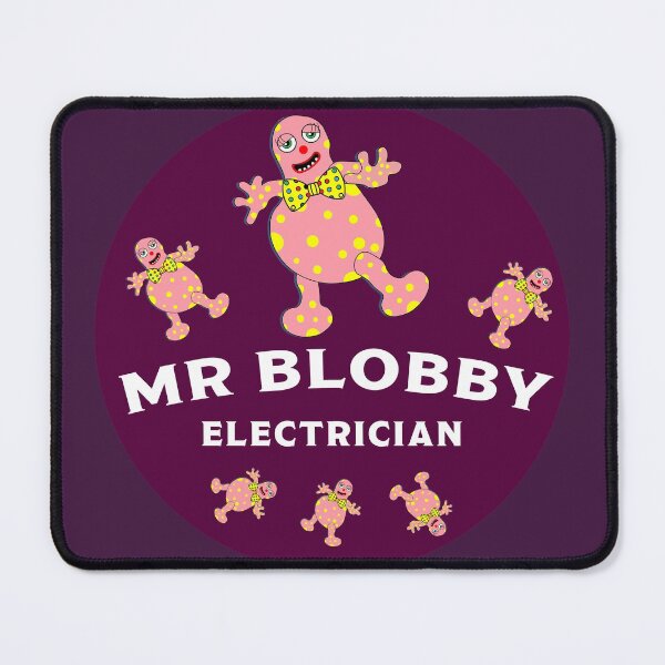 Item preview, Mr Blobby Electrician - Mr Blobby Handyman - Mr Blobby Leccy - Mr Blobby Boss - t shirt designed and sold by happygiftideas.