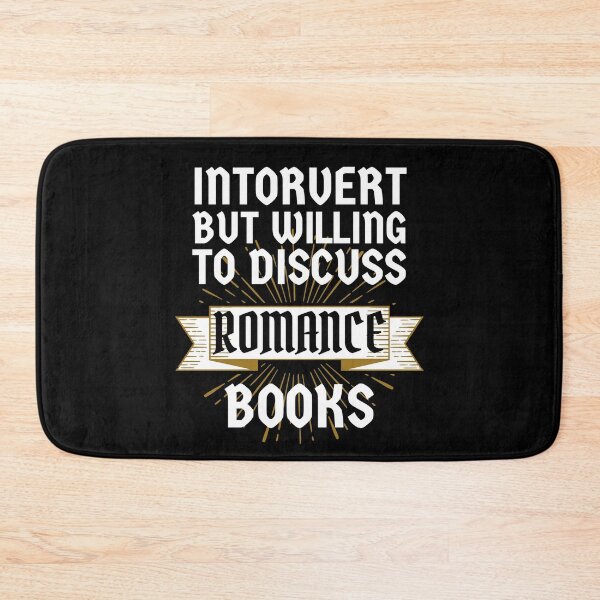 Item preview, Introvert but Willing to Discuss Romance Books designed and sold by ACC .