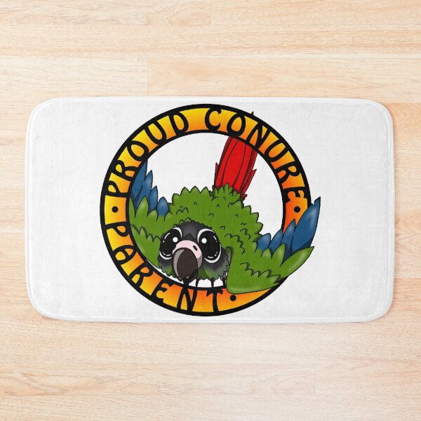 Item preview, Proud Green Cheek Conure Parent designed and sold by Katrina Montgomery.