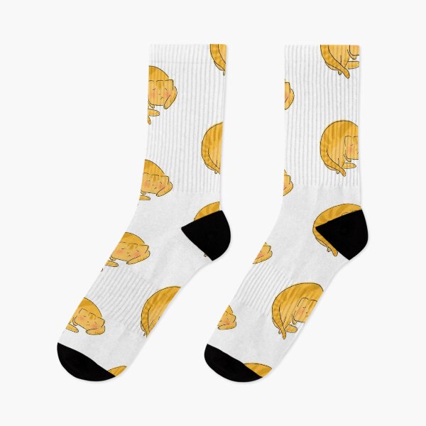 Item preview, sleeping cat dreaming about food crossing his legs designed and sold by kimbasmama.