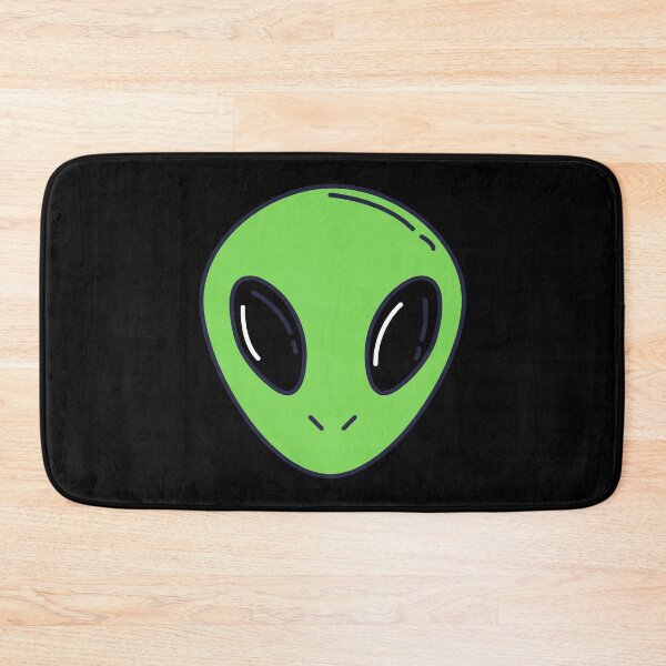 Item preview, Green Alien Head, Extraterrestrial life designed and sold by uranus-art.