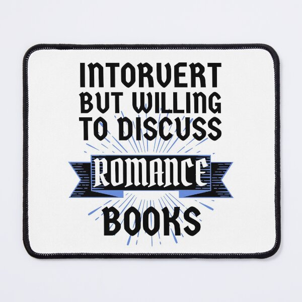 Item preview, Copy of Introvert but Willing to Discuss Romance Books designed and sold by ACC .