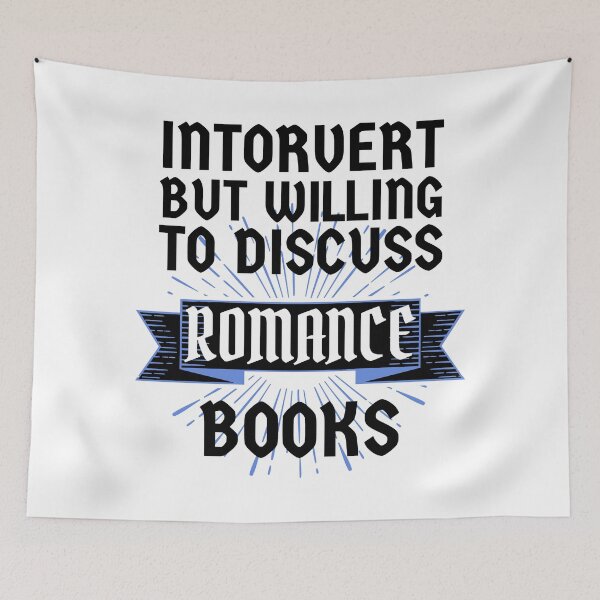 Item preview, Copy of Introvert but Willing to Discuss Romance Books designed and sold by ACC .