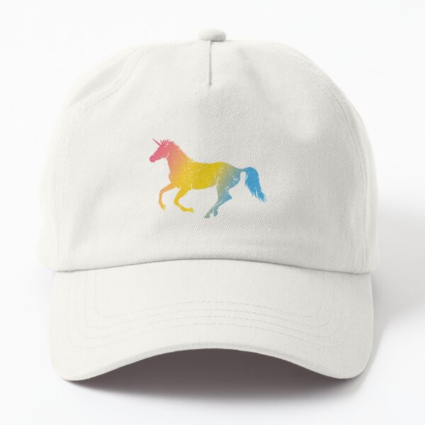 Pansexual Unicorn Pan Pride Flag graphic Dad Hat