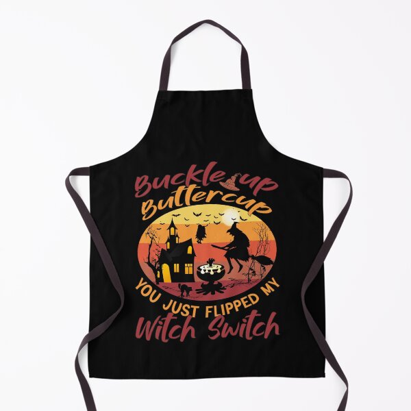 Item preview, Buckle Up Buttercup You Just Flipped My Witch || Funny Halloween Design designed and sold by BlackTulips.