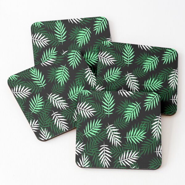 Item preview, Tropical Leaf Pattern Bed Sheet or Frock Design designed and sold by PodiShawna.