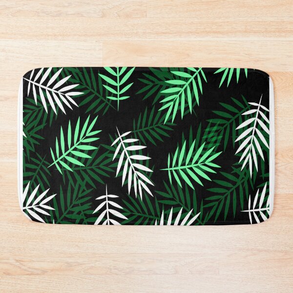 Item preview, Tropical Leaf Pattern Bed Sheet or Frock Design designed and sold by PodiShawna.