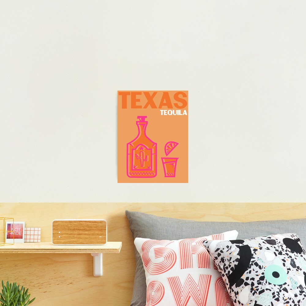 TEXAS TEQUILA Photographic Print