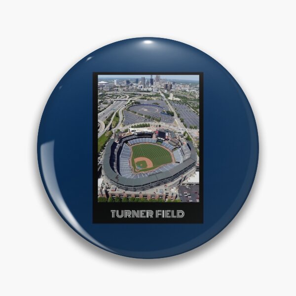 Item preview, Turner Field- Navy designed and sold by DeadStadium.