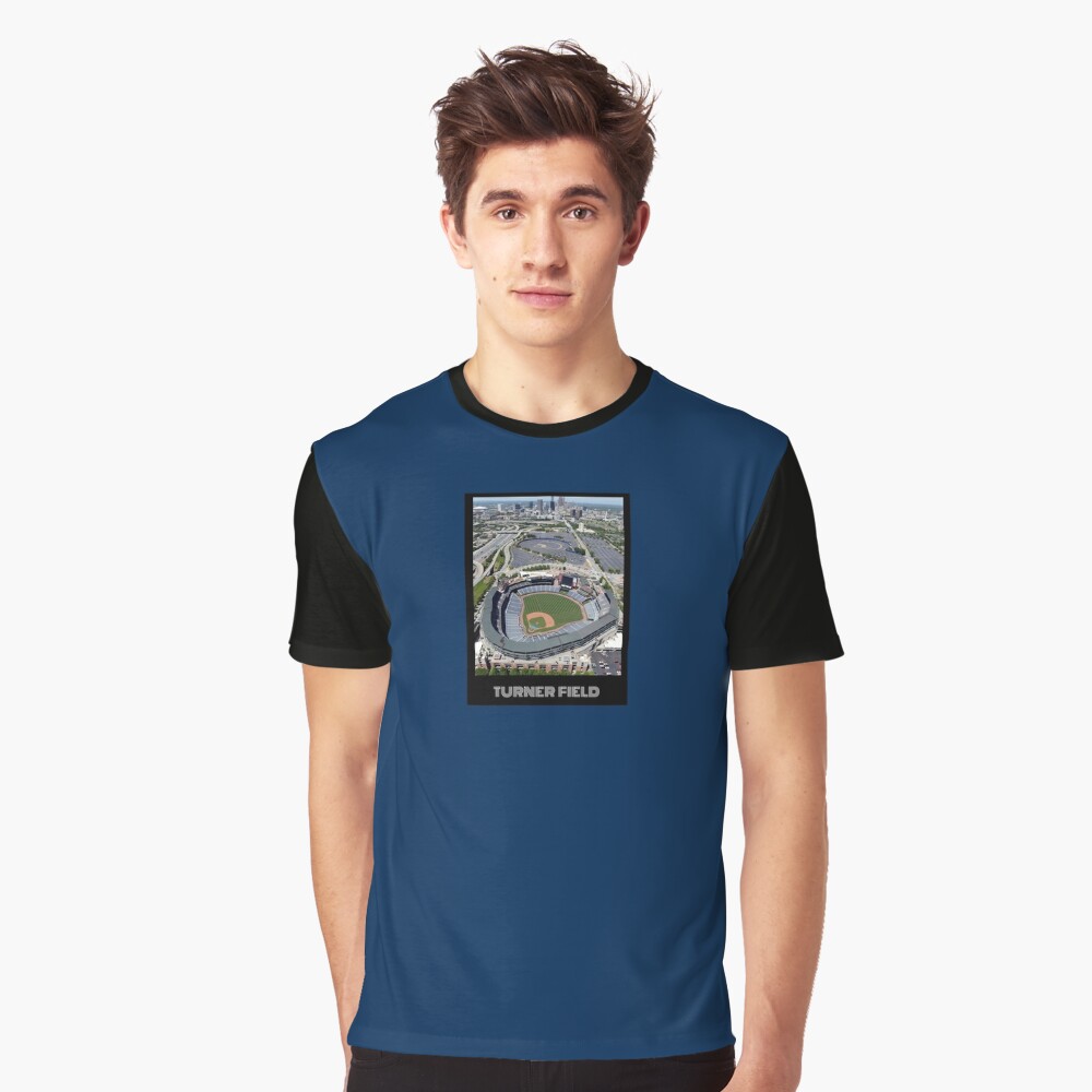 Turner Field- Navy Classic T-Shirt for Sale by DeadStadium