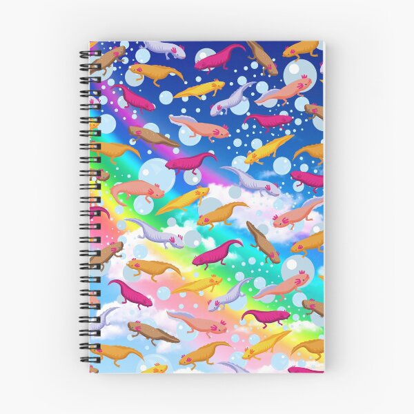 Item preview, Rainbow Axolotl print designed and sold by creativeDaphne.