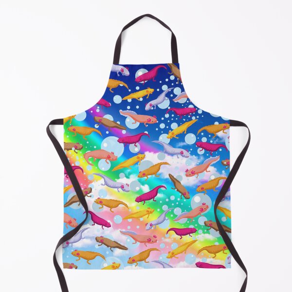 Item preview, Rainbow Axolotl print designed and sold by creativeDaphne.