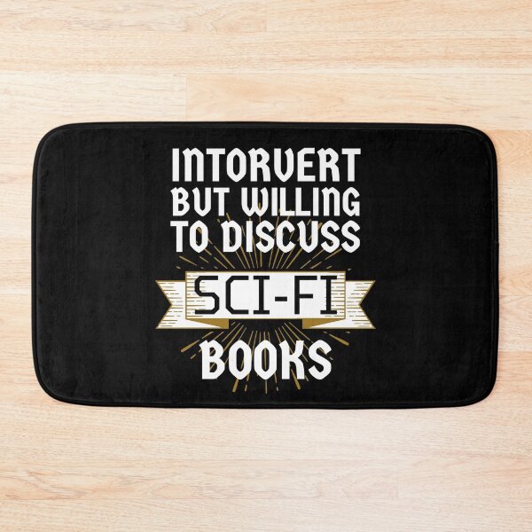 Item preview, Introvert but Willing to Discuss Sci-fi Books designed and sold by ACC .