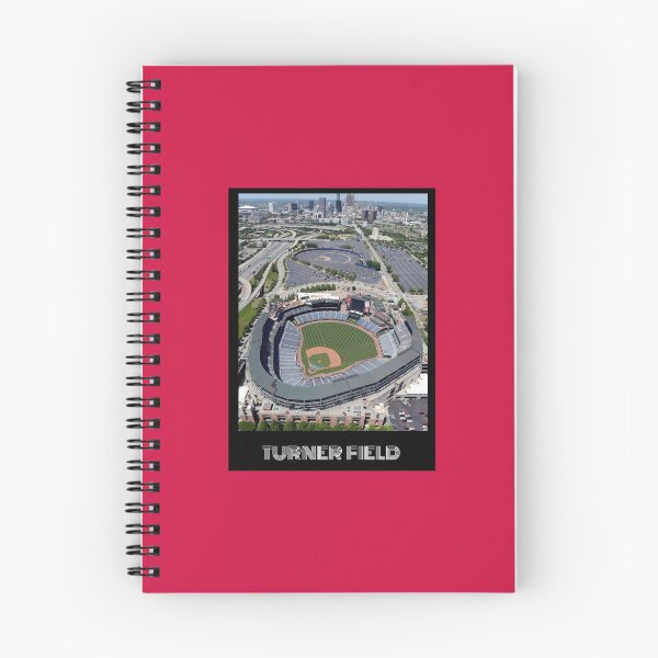 Item preview, Turner Field- Scarlet designed and sold by DeadStadium.