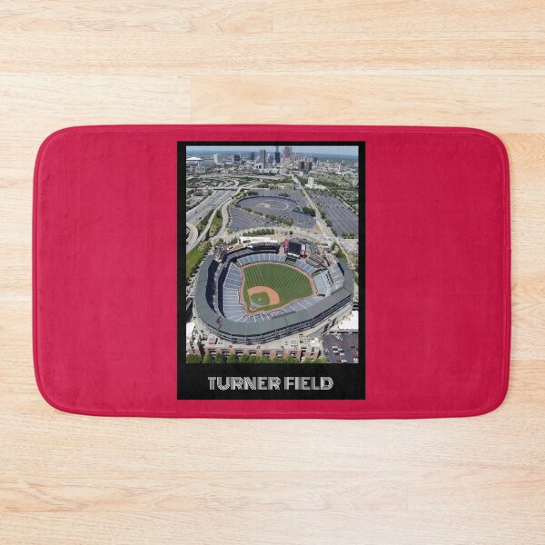 Item preview, Turner Field- Scarlet designed and sold by DeadStadium.