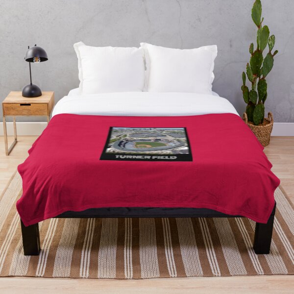Item preview, Turner Field- Scarlet designed and sold by DeadStadium.