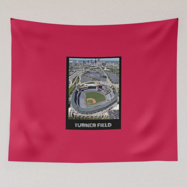 Item preview, Turner Field- Scarlet designed and sold by DeadStadium.
