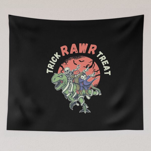 Item preview, Trick Rawr Treat dabbing Halloween  designed and sold by Flags  And co.