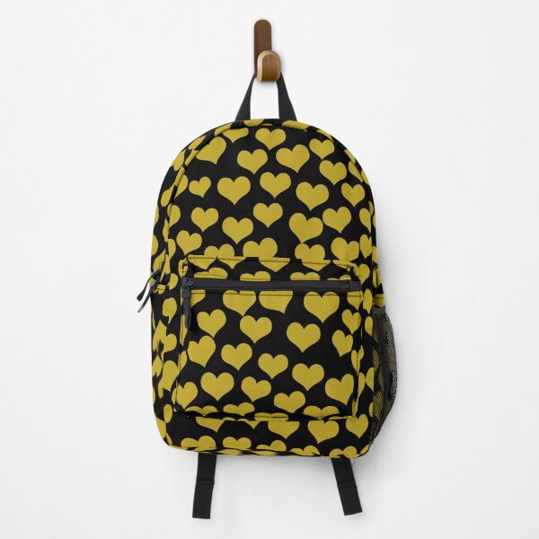 Item preview, Gold Hearts on Black designed and sold by RiadMannan.