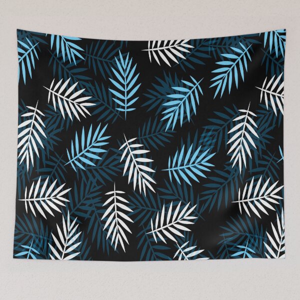 Item preview, Tropical Leaf Pattern Bed Sheet or Frock Design 3 designed and sold by PodiShawna.