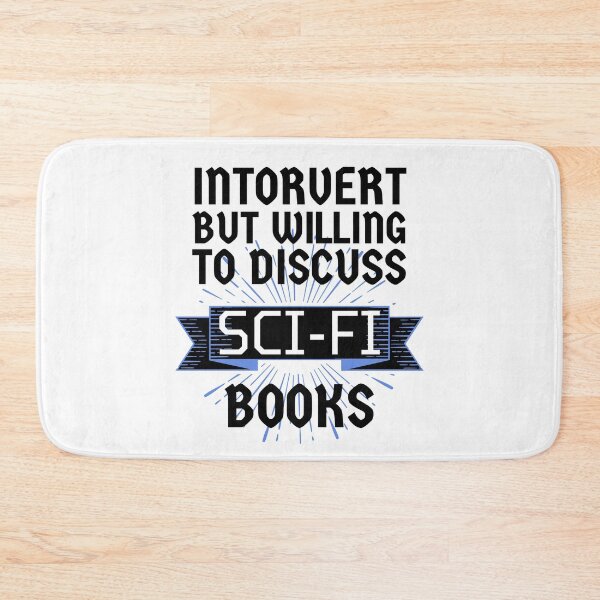 Item preview, Copy of Copy of Introvert but Willing to Discuss Sci-fi Books designed and sold by ACC .