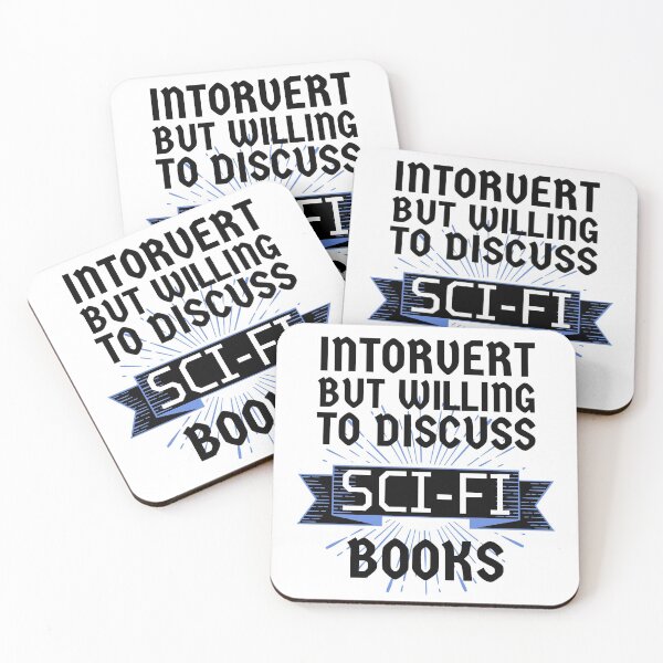 Item preview, Copy of Copy of Introvert but Willing to Discuss Sci-fi Books designed and sold by ACC .