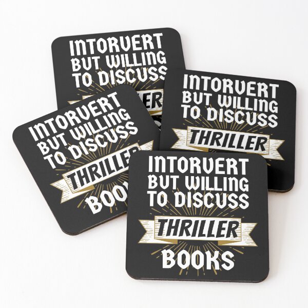 Item preview, Introvert but Willing to Thriller Sci-fi Books designed and sold by ACC .