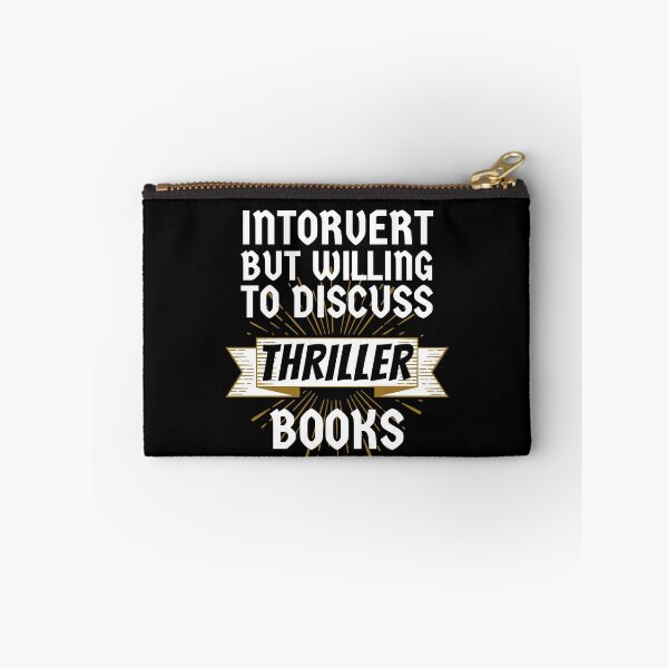 Item preview, Introvert but Willing to Thriller Sci-fi Books designed and sold by ACC .