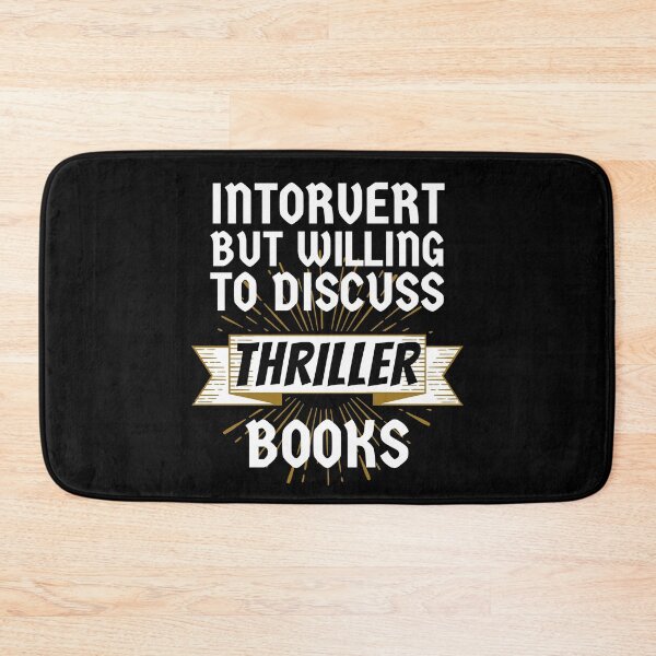 Item preview, Introvert but Willing to Thriller Sci-fi Books designed and sold by ACC .