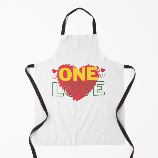 Item preview, One Love Design with Hearts T-Shirt designed and sold by irieShop.