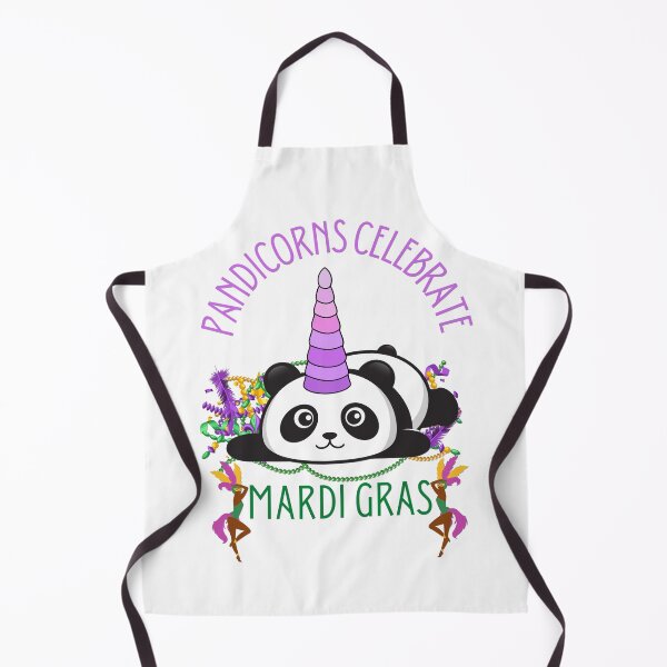 Item preview, Pandicorns Celebrate Mardi Gras designed and sold by JustaGurli.
