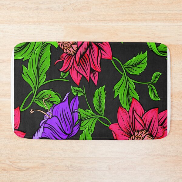 Item preview, Flower Pattern Bed Sheet or Frock Design designed and sold by PodiShawna.