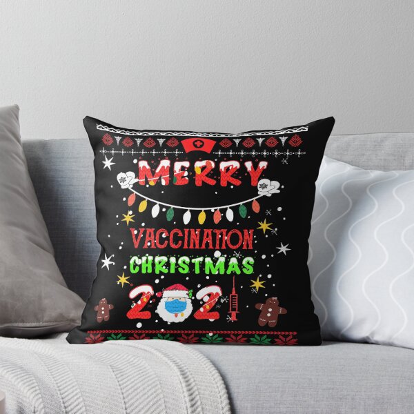 Item preview, merry vaccination Christmas santa claus 2021 tree designed and sold by ilias13.