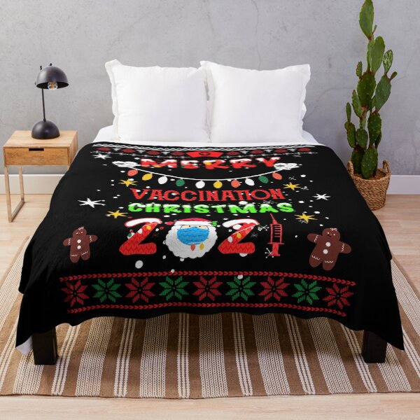 Item preview, merry vaccination Christmas santa claus 2021 tree designed and sold by ilias13.