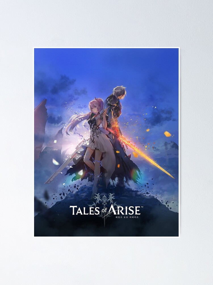 "tales of arise romance" Poster for Sale by badrugres | Redbubble - Is There Romance In Tales Of Arise