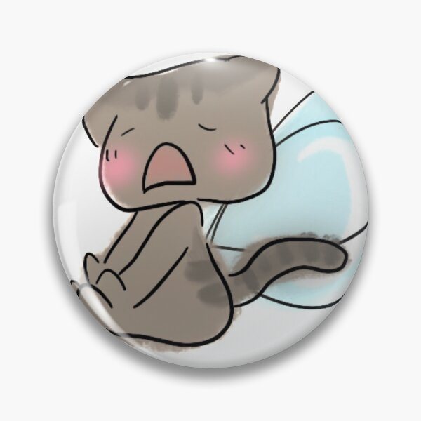 Item preview, yawning cat fairy designed and sold by kimbasmama.