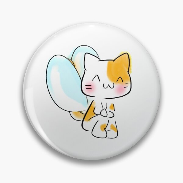 Item preview, sitting fairy cat designed and sold by kimbasmama.
