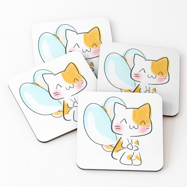 Item preview, sitting fairy cat designed and sold by kimbasmama.