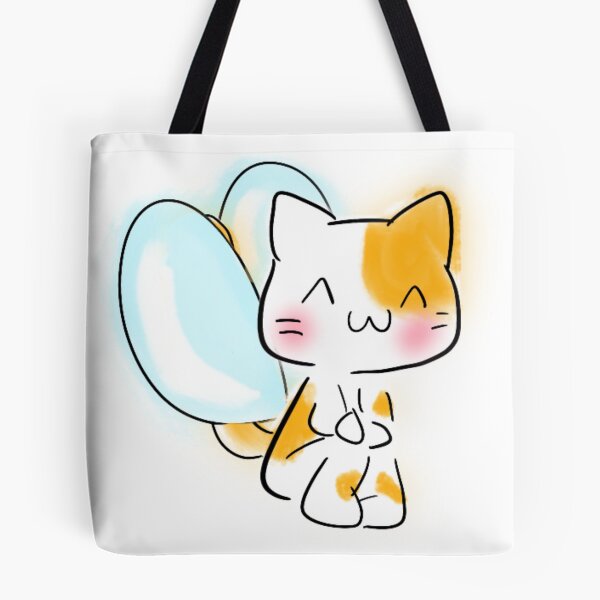 Item preview, sitting fairy cat designed and sold by kimbasmama.