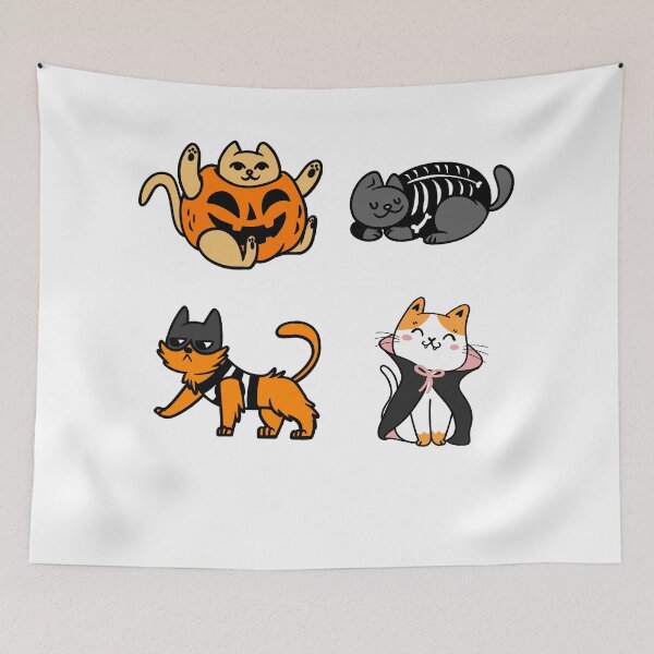 Item preview, Catoween Cute Sticker Pack designed and sold by Water Flick.