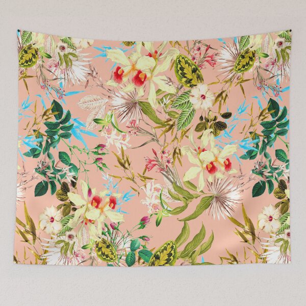 Item preview, Tiny Flower Pattern Bed Sheet or Frock Design designed and sold by PodiShawna.